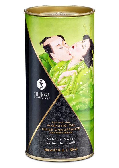 Aphrodisiac Warming Oil 100 ml MINT 100 - 2