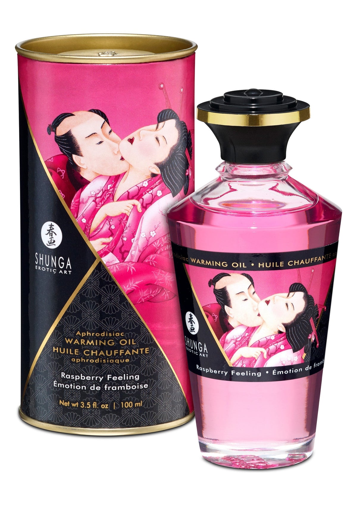 Aphrodisiac Warming Oil 100 ml RASPBERRY 100 - 0