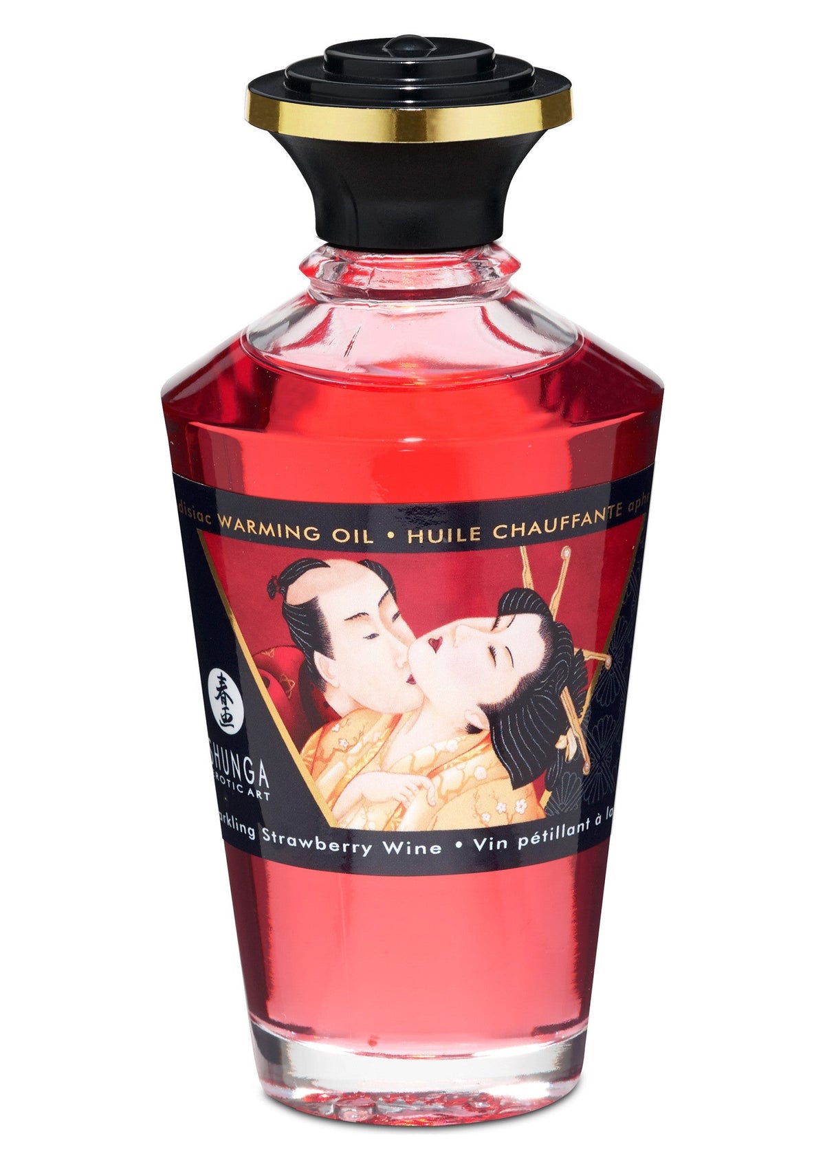 Aphrodisiac Warming Oil 100 ml STRAWBERRY 100 - 2
