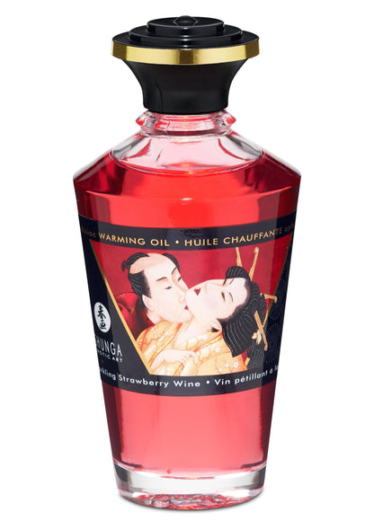 Aphrodisiac Warming Oil 100 ml STRAWBERRY 100 - 2