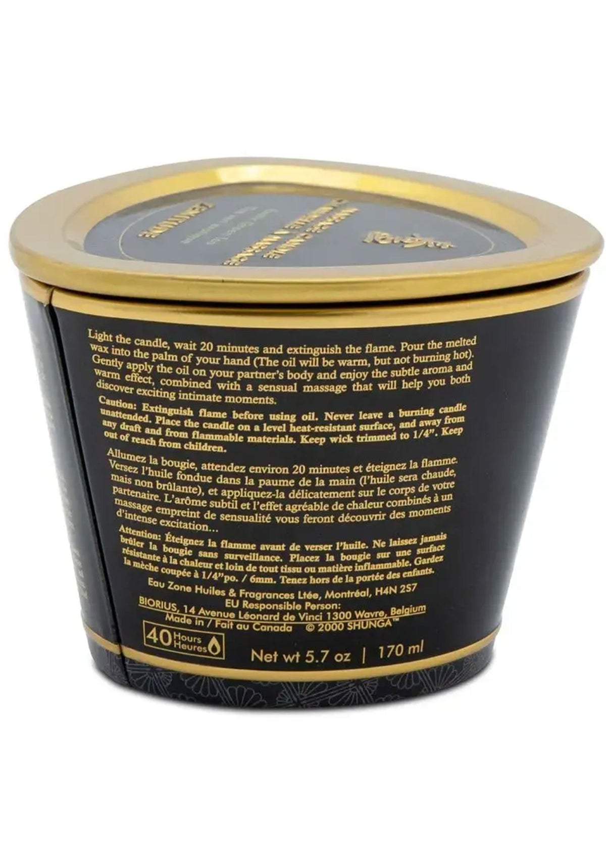 Massage Candle 170 ml MANGO 170 - 4