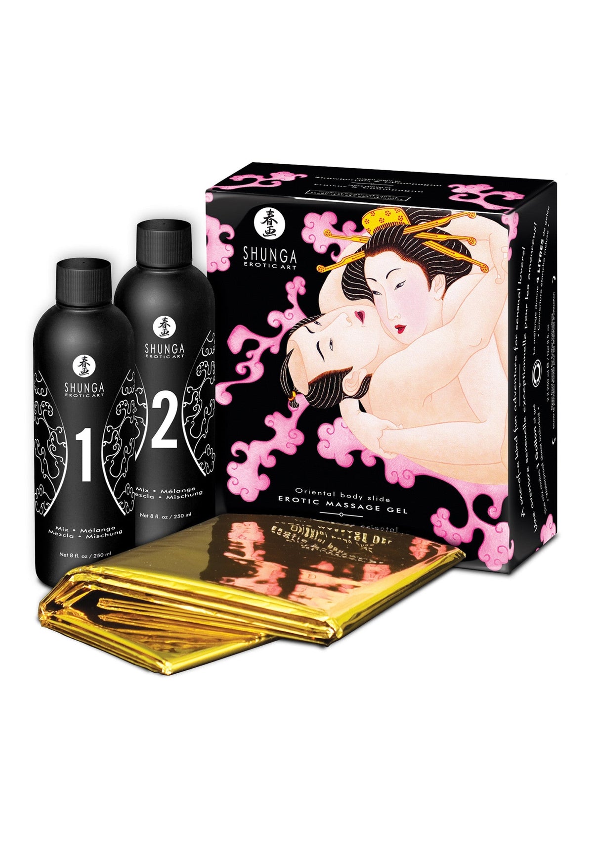 Body-2-Body Oriental Gel Set STRAWBERRY - 0