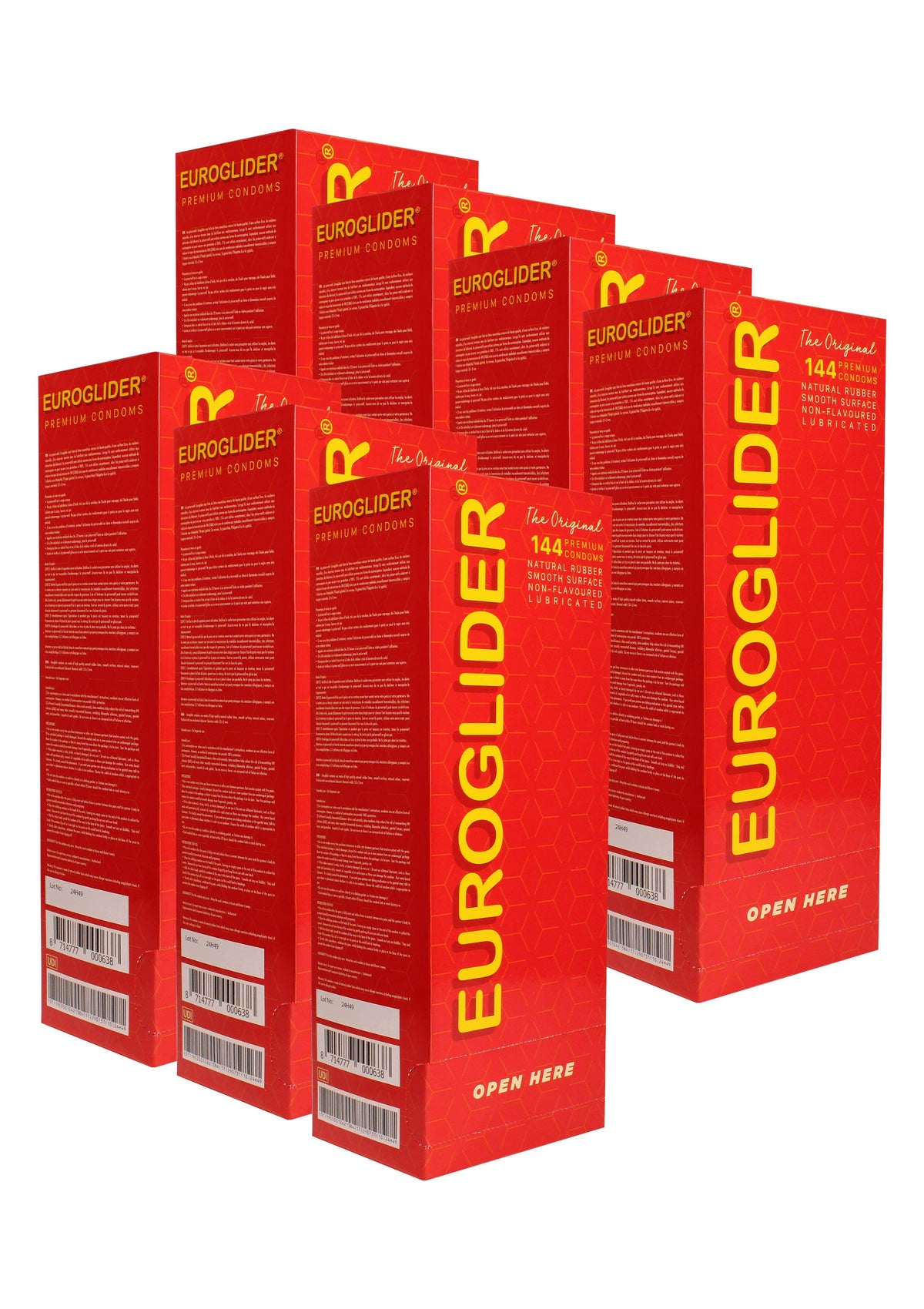 Euroglider Condoms 1008 pcs NATUREL - 1