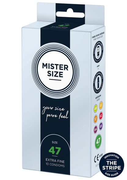 Mister Size 47mm Condoms 10pcs 509 - 1