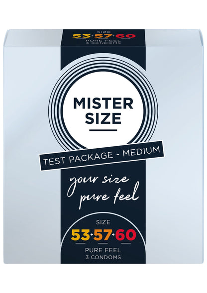 MISTER SIZE 53-57-60mm 3-pack NATUREL - 1