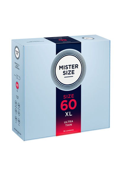 MISTER SIZE 60mm Condoms 36pcs NATUREL - 2