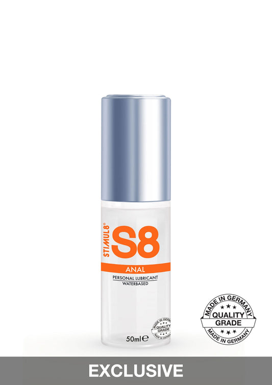 S8 Water-Based Anal Lube 50ml