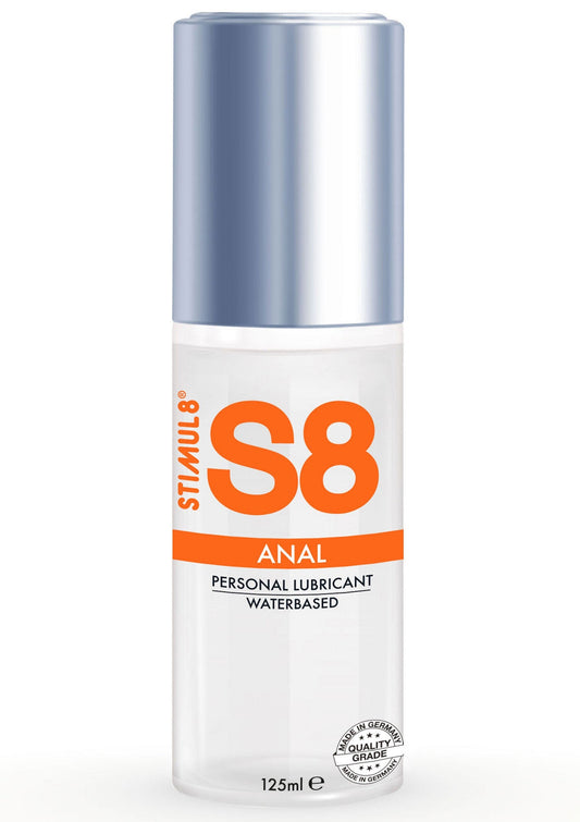 S8 Water-Based Anal Lube 125ml