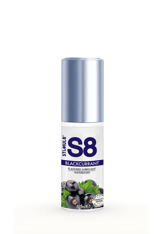 S8 Waterbased Flavored Lube 50ml - Blackcurrant