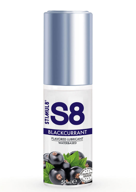 S8 Waterbased Flavored Lube 50ml - Blackcurrant