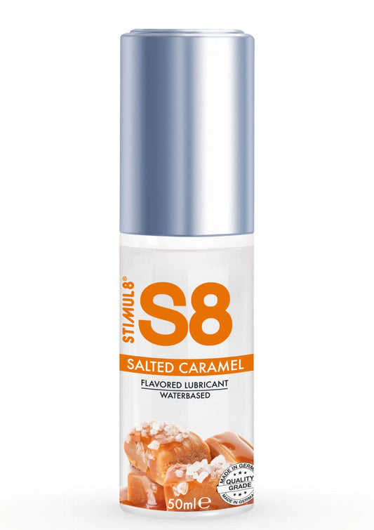 S8 Water-Based Flavored Lube 50ml - Caramel Skin Tone