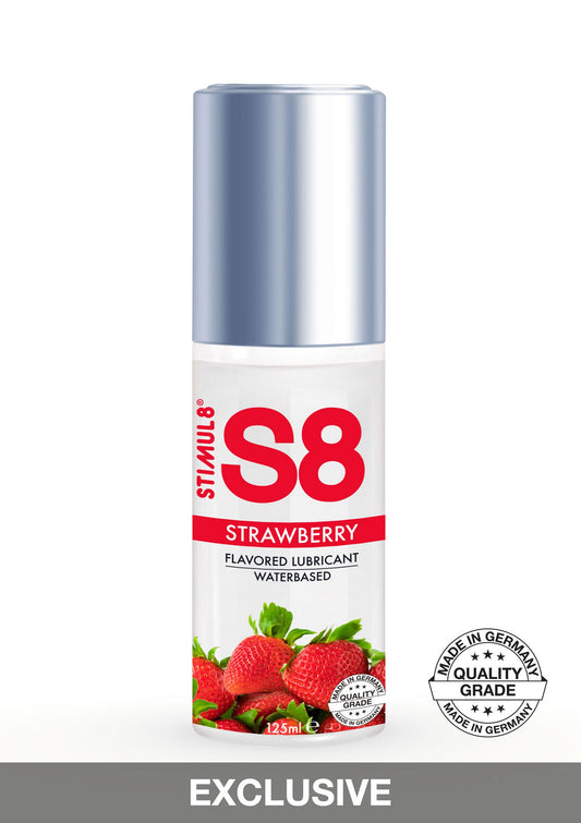 S8 Waterbased Flavored Lube 125ml - Blackcurrant