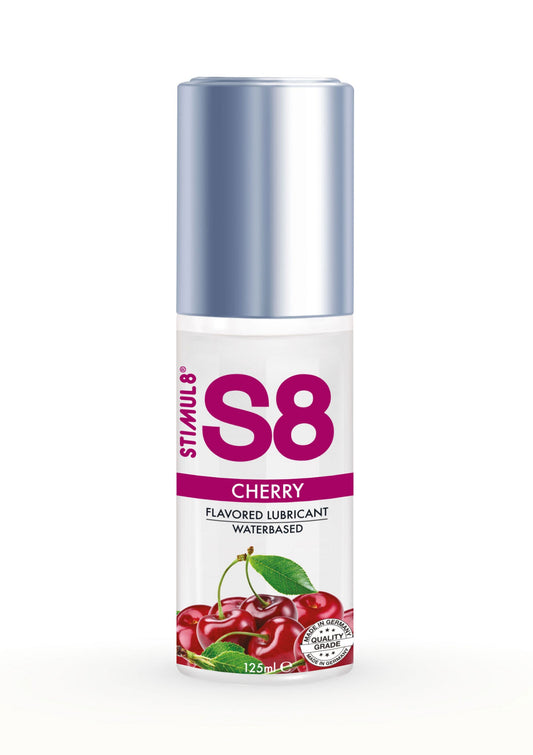 S8 Waterbased Flavored Lube 125ml - Cherry