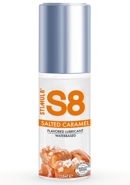 S8 Water-Based Flavored Lube 125ml - Caramel Skin Tone