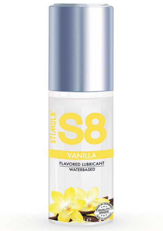 S8 Waterbased Flavored Lube 125ml - Vanilla