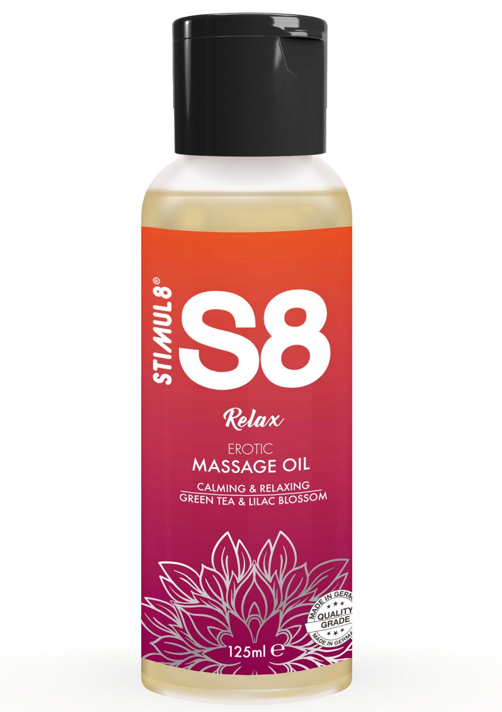 S8 Massage Oil 125 ml GREENTEA 125 - 0