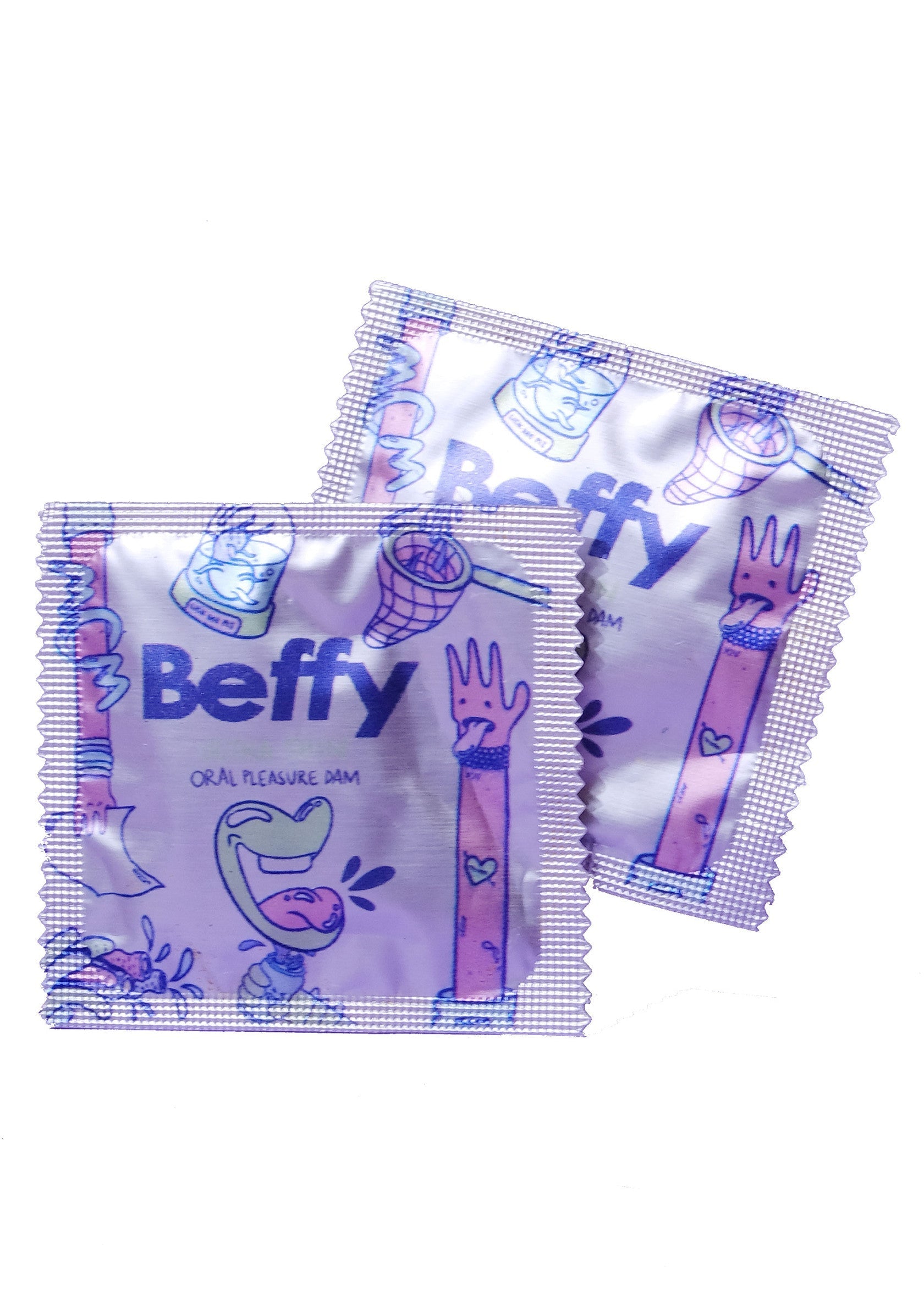 Beffy Oral Dams 2pcs NATUREL - 2