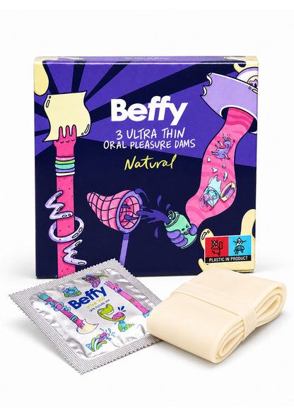 Beffy Oral Dams 2pcs NATUREL - 0
