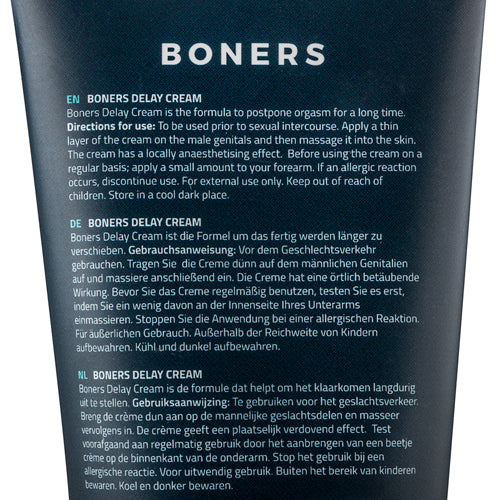 Boners Orgasmevertragende Crème - 100 ml - 4
