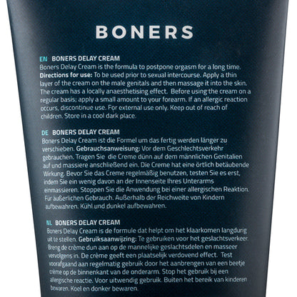Boners Orgasmevertragende Crème - 100 ml - 4