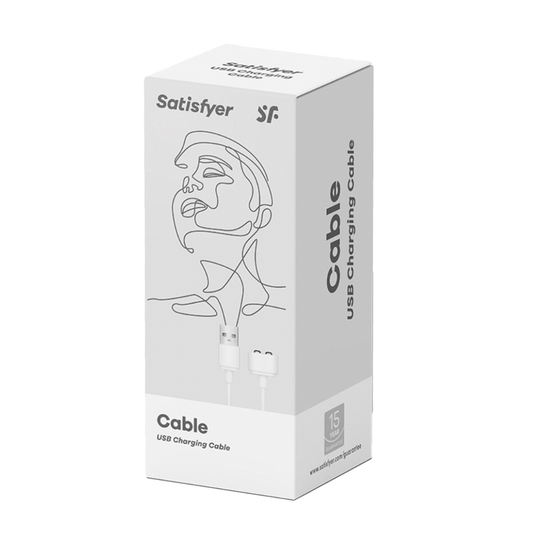 USB Oplaadkabel Weiß - 2