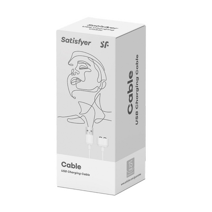 USB Oplaadkabel Weiß - 2