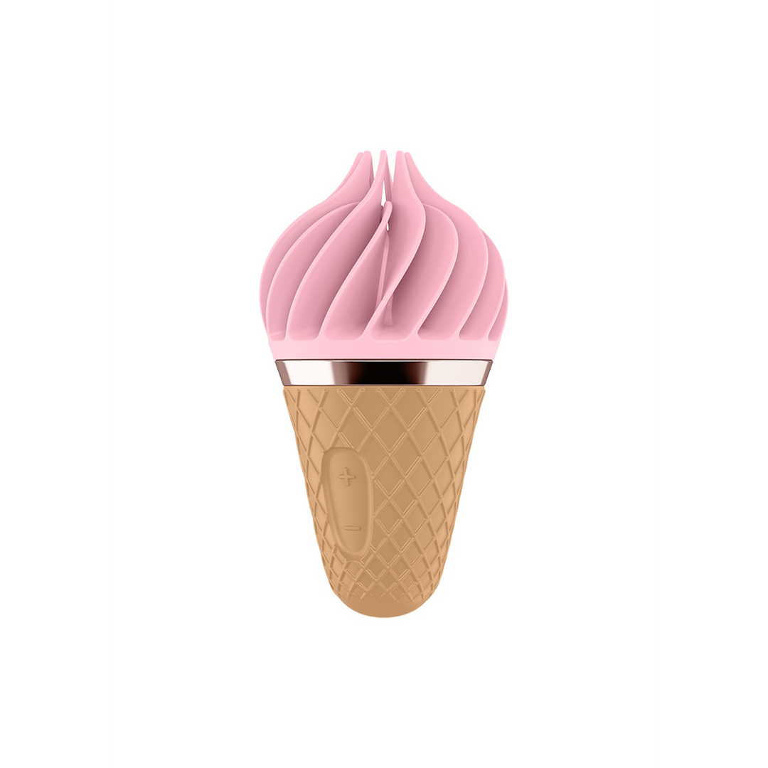 Zoete Traktatie - Stimulerende Tongspinnator - Roze/Bruin Pink - 1