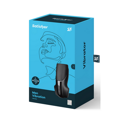 Mannen - Penis Vibrator - Zwart Schwarz - 1
