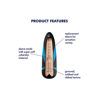 Men Tri Delights - Penis Sleeve Schwarz - 3