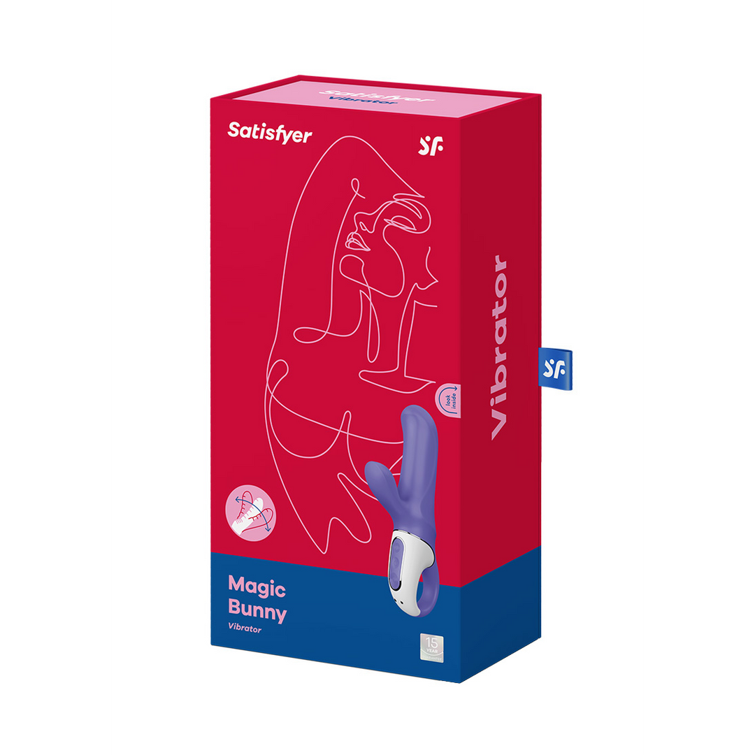 Magic Bunny - Rabbit Vibrator - Blauw Blau - 5