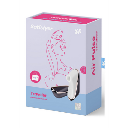 Traveler - Air Pulse Stimulator - Aubergine/Rose Gold Violett - 5