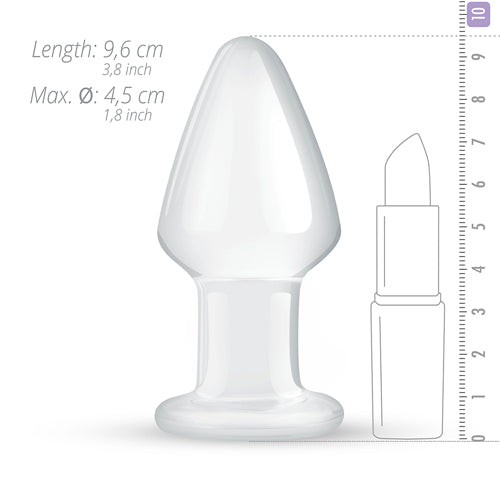 Glazen Buttplug No. 25 - 2