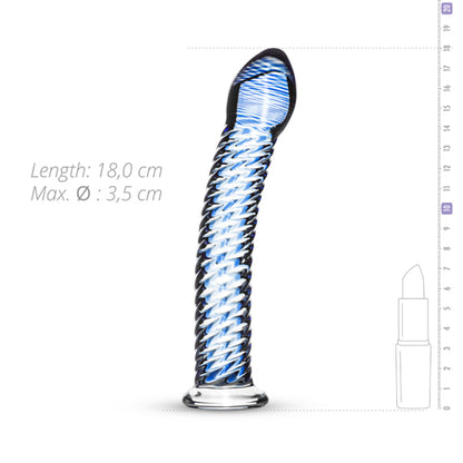 Glazen G-Spot/Prostaatdildo No. 5 - 6