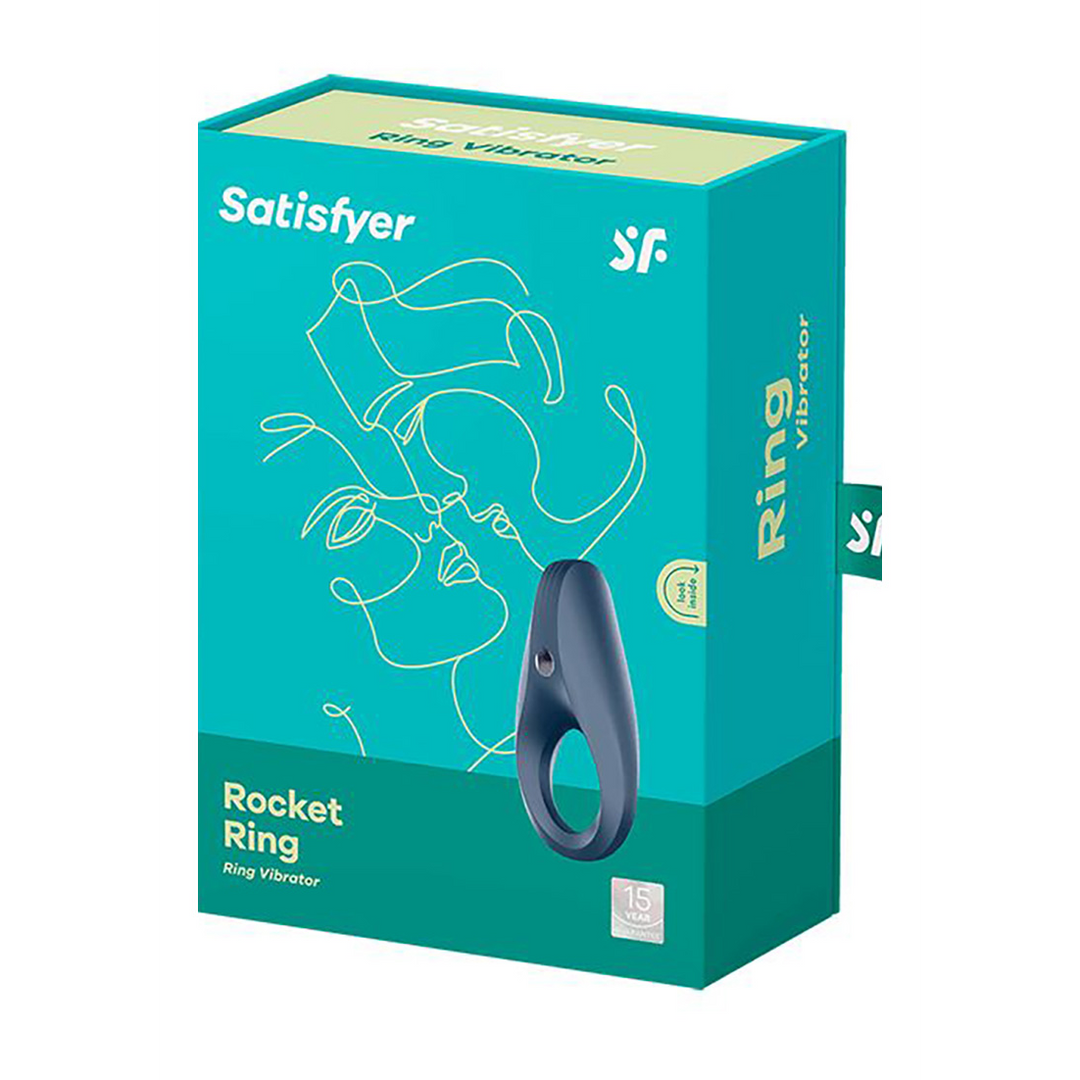 Rocket Ring - Vibrerende Cockring - Donkerblauw Blau - 4