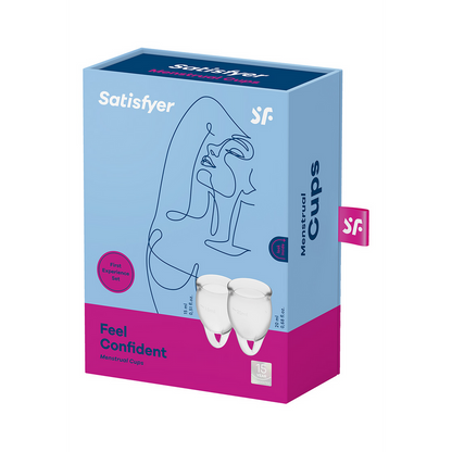 Voel je Zeker - Menstruatiecup - Transparant Durchsichtig - 0