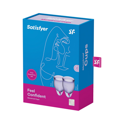 Voel je Zelfverzekerd - Menstruatiecup - Lila Violett - 1