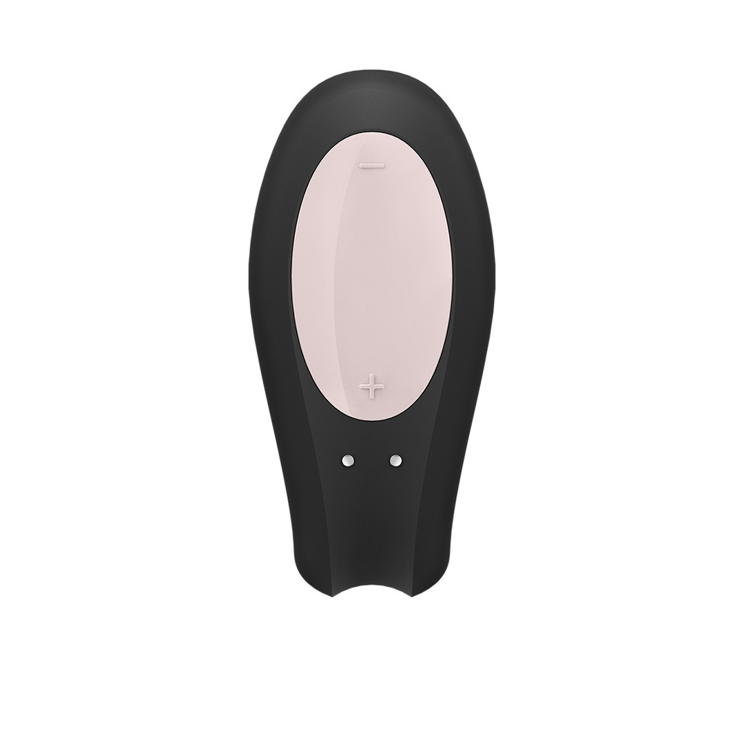 Double Joy - Partner Vibrator - Zwart Schwarz - 1