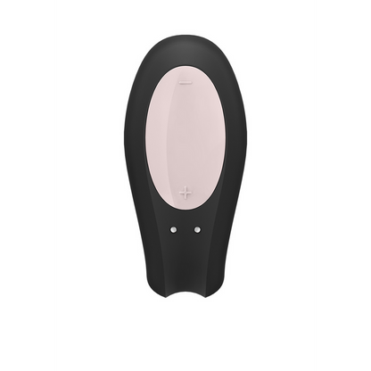 Double Joy - Partner Vibrator - Zwart Schwarz - 0