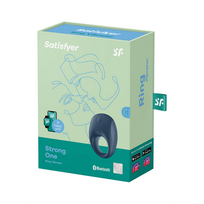 Strong One - Vibrerende Cockring - Blauw Blau - 2