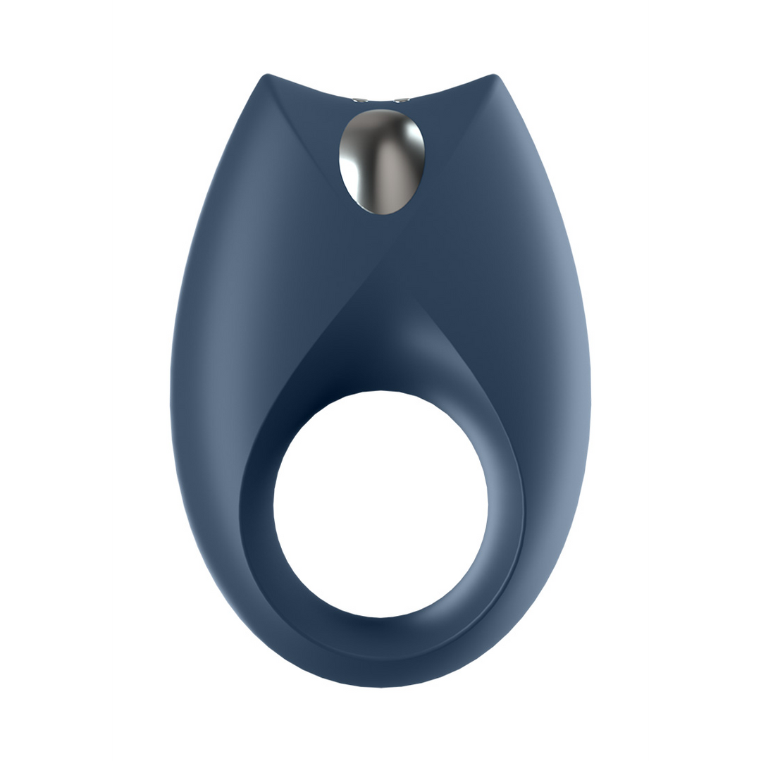 Royal One - Vibrerende Cockring - Blauw Blau - 4
