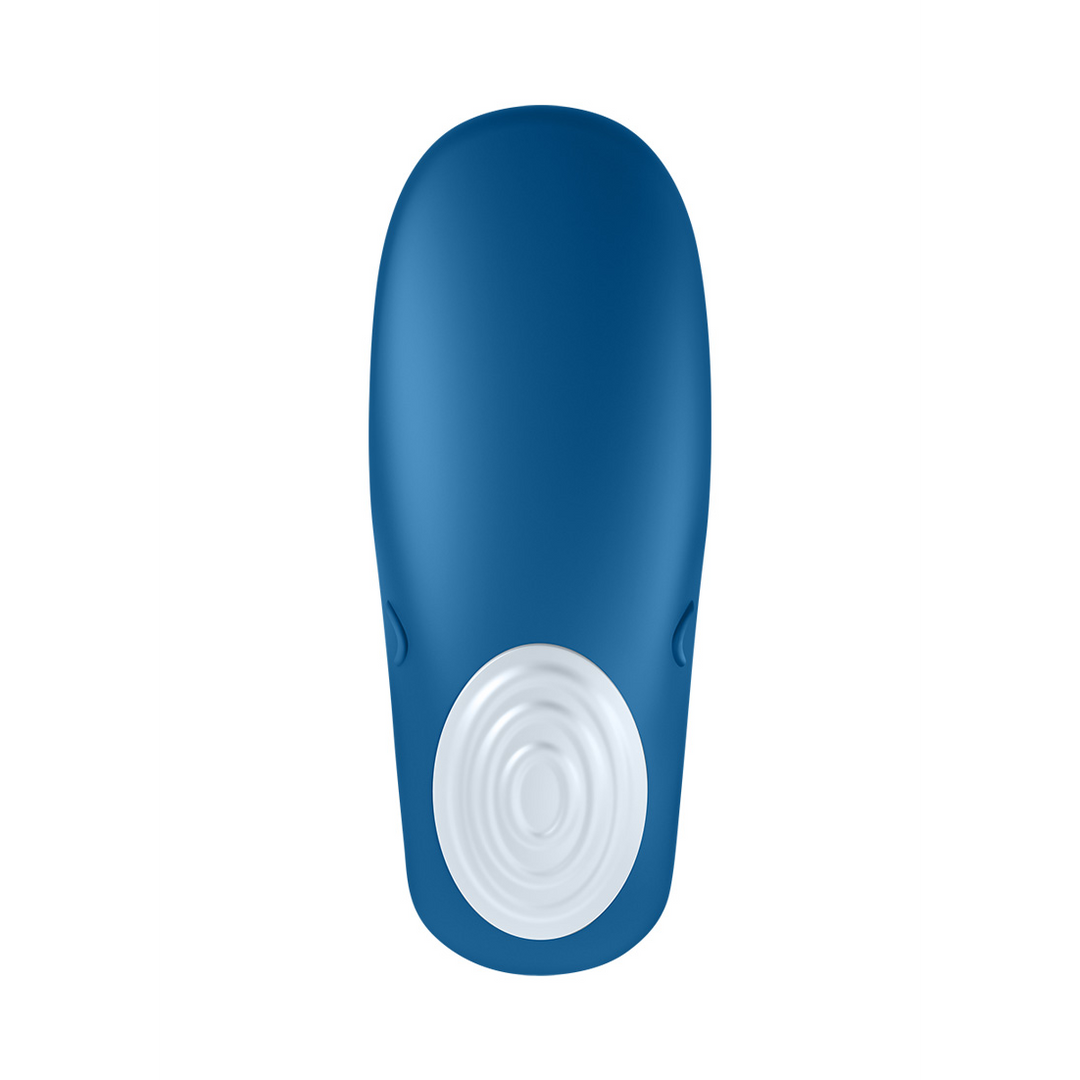 Double Wand-er Wand - Massage Wand en Vibrator - Blauw Blau - 2