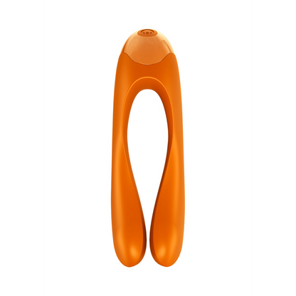 Candy Cane - Vinger Vibrator voor Intieme Zones - Oranje Orange - 1
