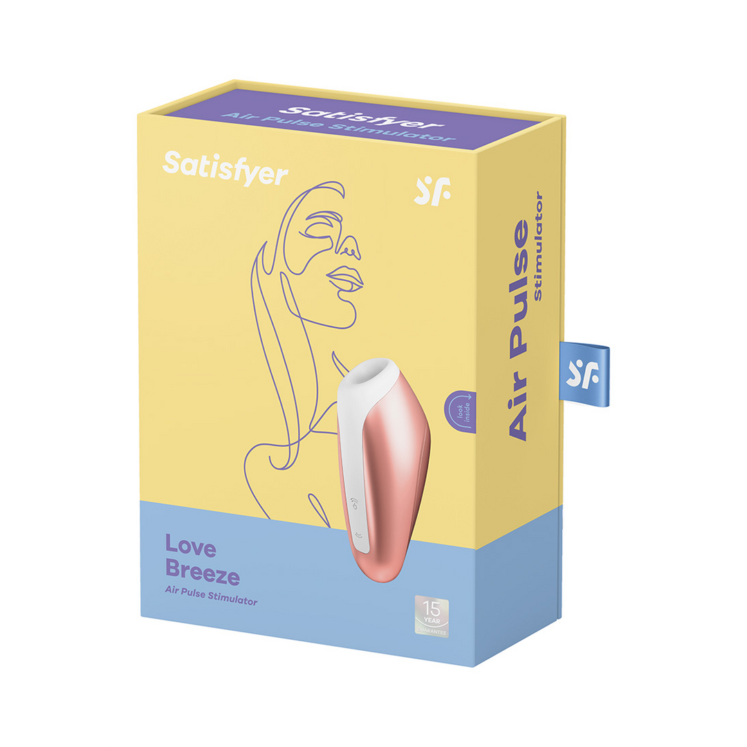 Love Breeze - Air Pulse Stimulator - Koper Braun - 1