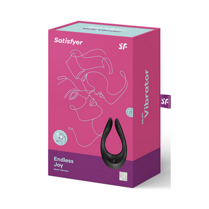 Endless Joy - Multi Vibrator - Zwart Schwarz - 0