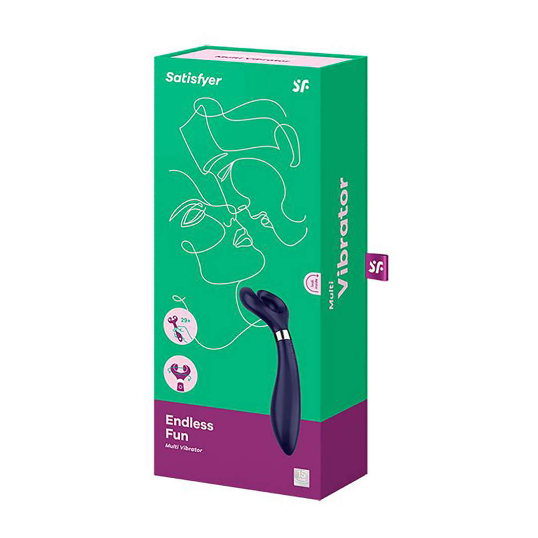 Eindeloos Plezier - Partner Vibrator - Blauw Blau - 0