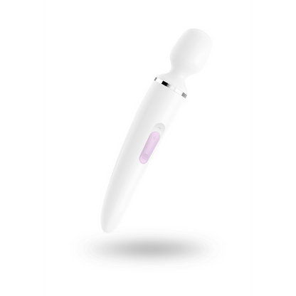 Wand-er Woman - Wand Vibrator - Wit/Chroom Weiß - 2