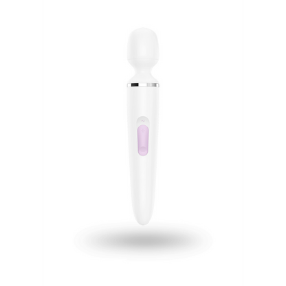 Wand-er Woman - Wand Vibrator - Wit/Chroom Weiß - 1