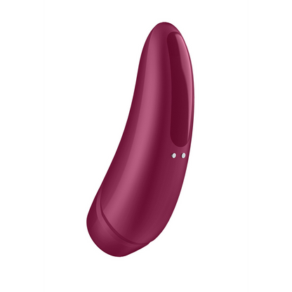 Curvy 1Plus - Air Pulse Stimulator en Vibratie - Roze Rood Pink - 1