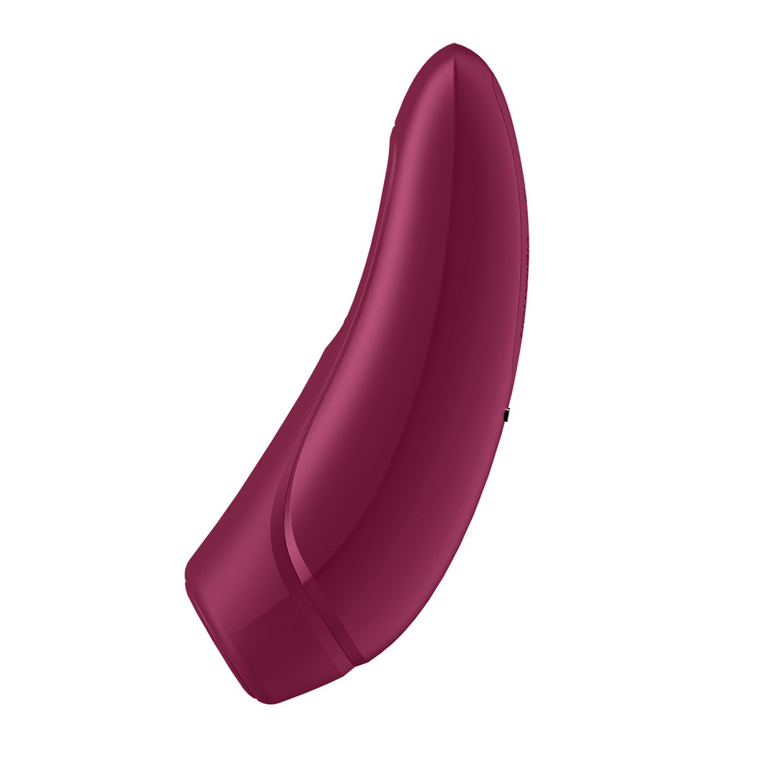 Curvy 1Plus - Air Pulse Stimulator en Vibratie - Roze Rood Pink - 5