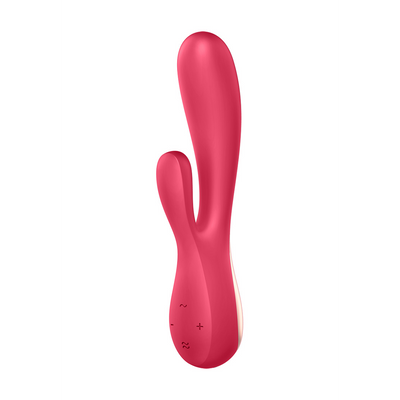 Mono Flex - Rabbit Vibrator - Rood Rot - 1